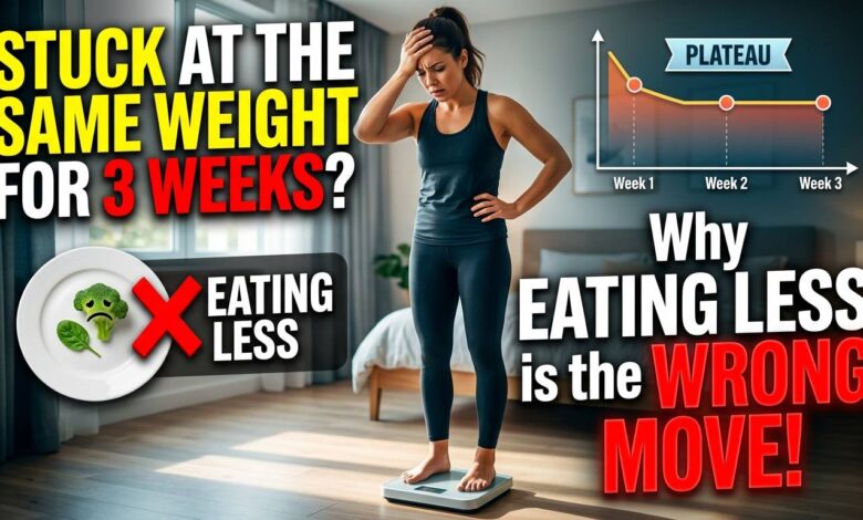Stuck at the Same Weight for 3 Weeks Why Eating LESS Is the Wrong Move