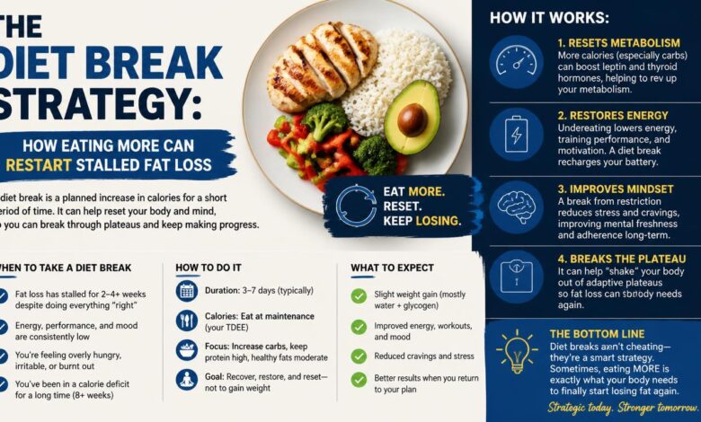 The "Diet Break" Strategy: How Eating More Can Restart Stalled Fat Loss